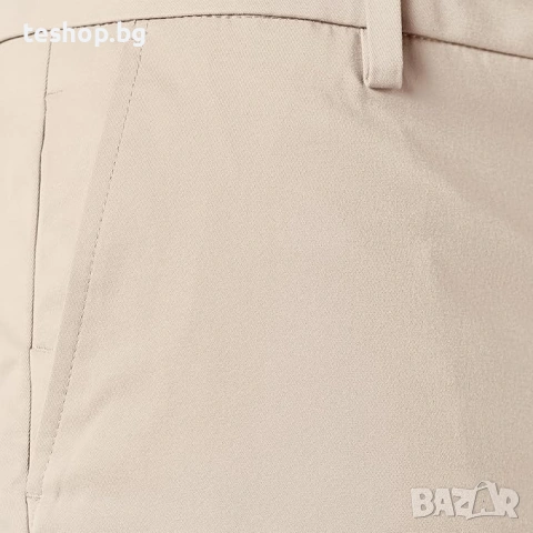 Мъжки къси гащи Amazon Essentials Classic Fit Stretch размер 42 XXL цвят крем, снимка 4 - Къси панталони - 55199497