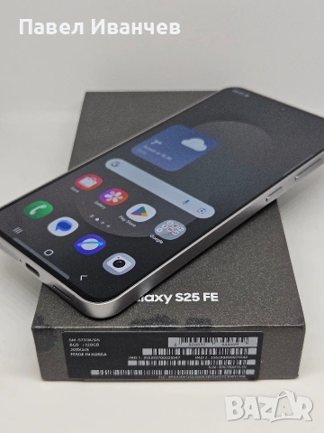 ГАРАНЦИЯ Samsung Galaxy S25 FE 5G 128GB/8GB RAM Black, снимка 10 - Samsung - 54889454