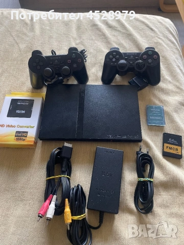PlayStation 2 slim, снимка 2 - PlayStation конзоли - 54894399