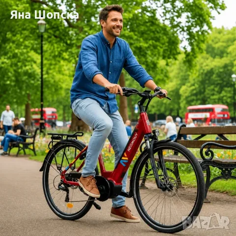 Електрически велосипед 26" NEOASSIST 250W, 522Wh – пробег до 100 км, Shimano Altus, снимка 7 - Велосипеди - 55625691