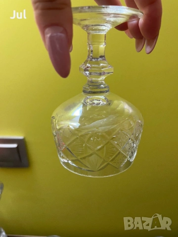 Кристални чаши за ракия 