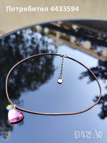 Колиета Swarovski , снимка 5 - Колиета, медальони, синджири - 55515751
