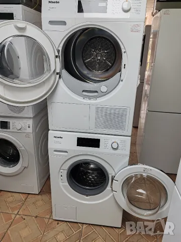Комплект пералня Miele W1 9кг А+++ и сушилня с термопомпа Miele T1 A +++ 8 кг с 2 години гаранция! , снимка 11 - Перални - 55438934