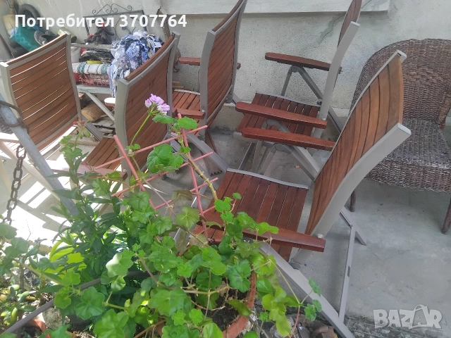 згаваеми столове , снимка 2 - Градински мебели, декорация  - 55033150