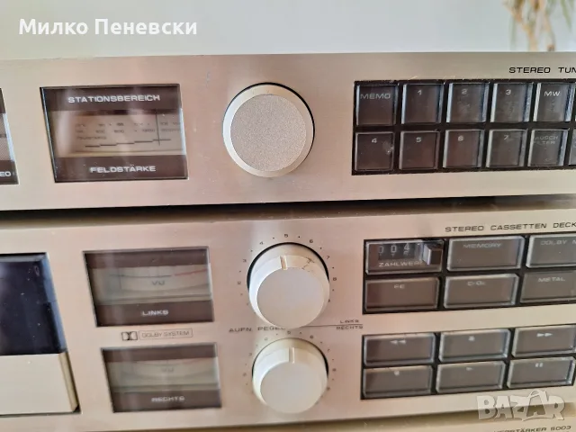 VISONIC 5003 STEREO AMPLIFIER.5002 STEREO TUNER.5004 STEREO CASSETTE DECK. , снимка 4 - Аудиосистеми - 55655228