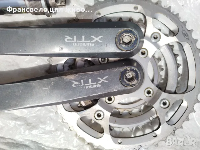 Курбел със средно движение за велосипед колело Shimano xtr fc m 952 ,в средно лек луфт , снимка 3 - Части за велосипеди - 51679519