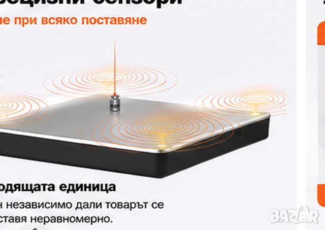 Кантар за пратки, везна  платформена дигитална до 200кг LCD дисплей, за куриери, за склад и кашони, снимка 5 - Везни - 54519585