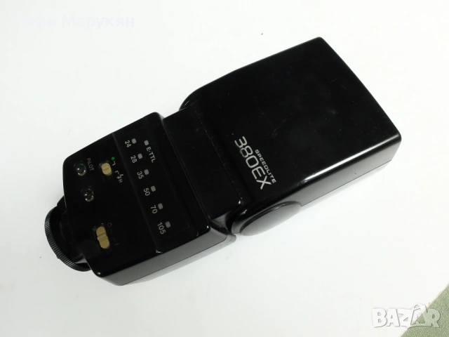 Светкавица ТТL "CANON-380 EX"- тествана, снимка 4 - Фотоапарати - 54600690
