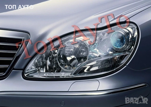 Капаци Фарове Мерцедес W220 Mercedes W220 1998 - 2006 S Класа Стъкла Фарове Капаци, снимка 5 - Аксесоари и консумативи - 54792448