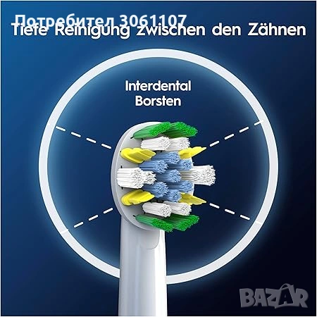 Резервни глави за електрическа четка за зъби Braun Oral-B Pro Deep Cleaning Brush Heads 6 бр, снимка 9 - Други - 54536256