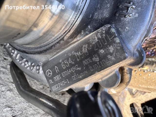 турбо за е класа w213 194кс om654, снимка 4 - Части - 55328187