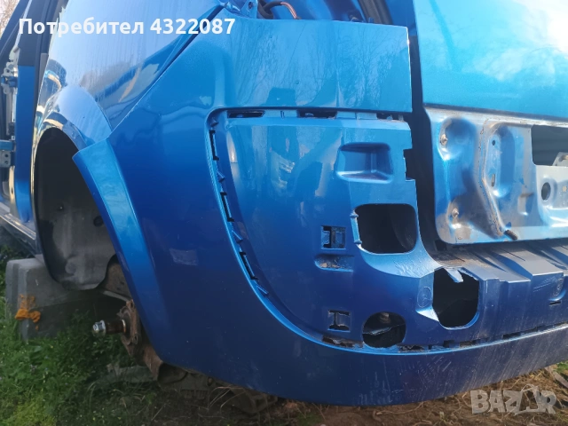 Задна броня Рено Гранд Сценик / Renault Grand Scenic II 1.9 dci 130к.с., снимка 3 - Части - 54229738