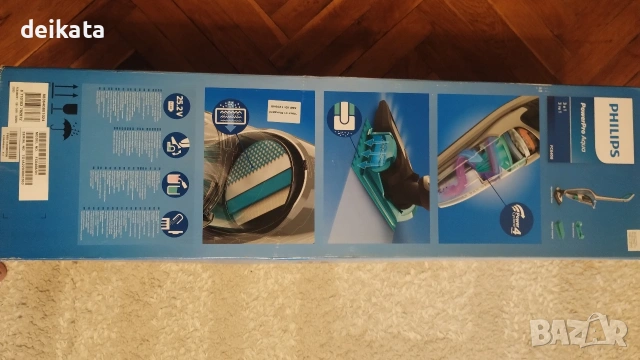 Без кабелна прахосмукачка philips powerpro aqua 3 in 1, снимка 3 - Прахосмукачки - 54973789