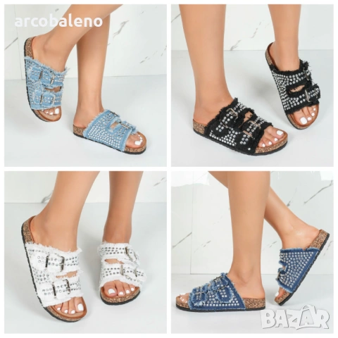 Дамски сандали, 4цвята 
