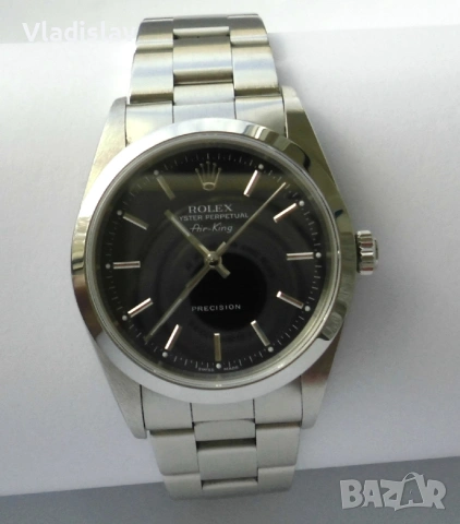 Оригинален ROLEX Air King 14000  Oyster Perpetual   Automatic, снимка 6 - Мъжки - 20855508
