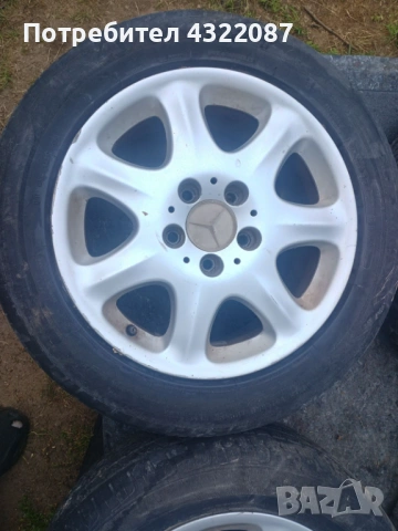 Джанти с гуми 16” 5х112 Mercedes S-class W220, снимка 11 - Гуми и джанти - 54678814