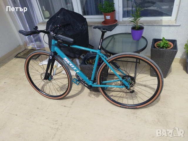 Decathlon GRVL 120 гравел велосипед с безчижни скорости, снимка 1 - Велосипеди - 51100584