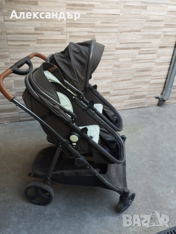 продавам количка за близнаци chipolino duo, снимка 3 - Детски колички - 54989668