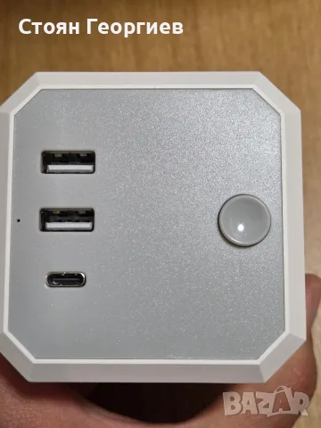 Мултифункционален контакт Cube разполага с USB порт и максимално напрежение от 250V, снимка 2 - Друга електроника - 55619209