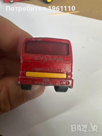 LESNEY малко камионче LEYLAND рядък малък модел в добро състояние,метален - МАТЧБОХ, снимка 2 - Колекции - 54723574