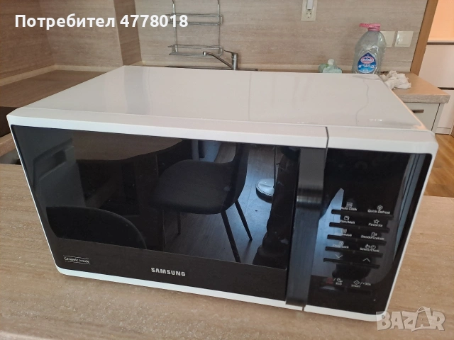 Микровълнова печка Samsung MS23K3513AW, снимка 4 - Микровълнови - 54010176