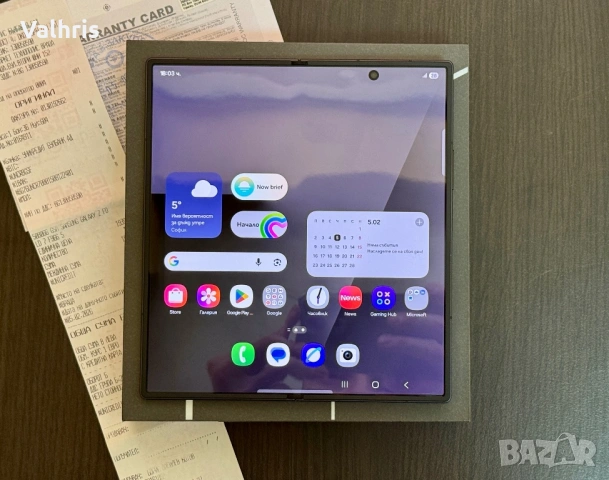 Samsung Z Fold 7 512GB Jet Black / НОВ! / 2г. ГАРАНЦИЯ!