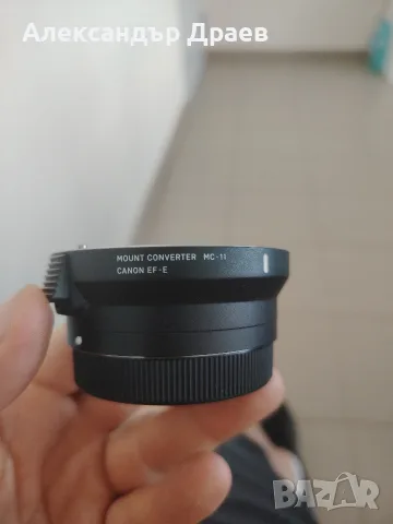 продавам Sigma MC-11 Mount Converter, снимка 4 - Обективи и филтри - 55407565
