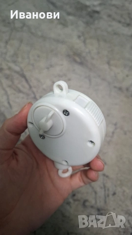 Бебешка, музикална въртележка за кошара Chipolino със зайчета, снимка 3 - Музикални играчки - 54019408