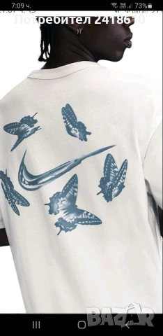 Nike Cotton Loose Fit  Mens Size L НОВО! ОРИГИНАЛ! Мъжка Тениска!, снимка 16 - Тениски - 53921377