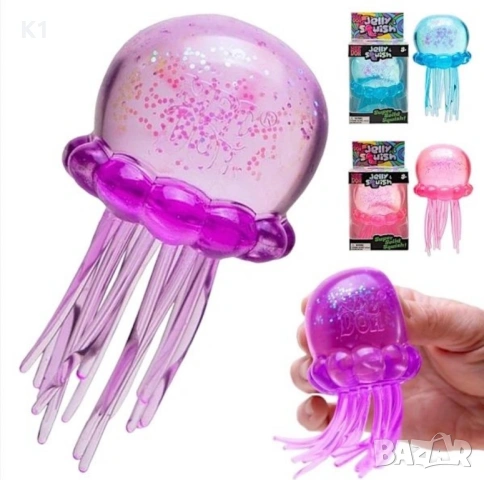 Nee Doh Jelly Squish Джели Скуиши ангистрес играчка 