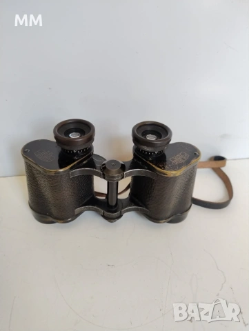 Бинокъл Carl Zeiss Jena Telefort 12x30, снимка 5 - Антикварни и старинни предмети - 55229012