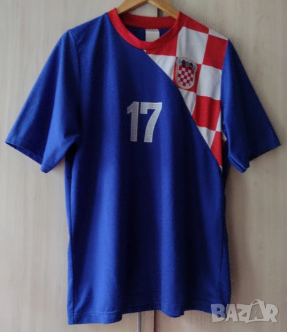 Hrvatska / #17 Мandzukic - мъжка футболна тениска на Хърватска