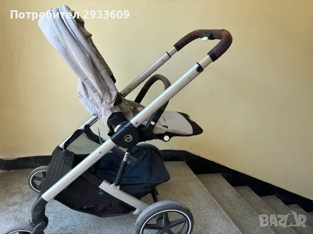 Сгъваема бебешка и детска количка Cybex Gold, снимка 4 - Детски колички - 55503888