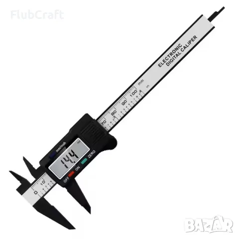 Шублер електронен/цифров с LCD дисплей 100mm