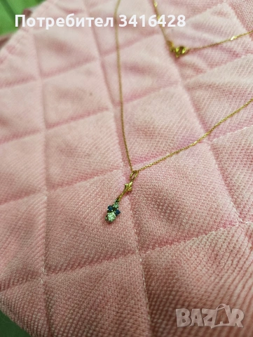 Винтидж златно колие, снимка 2 - Колиета, медальони, синджири - 54230646