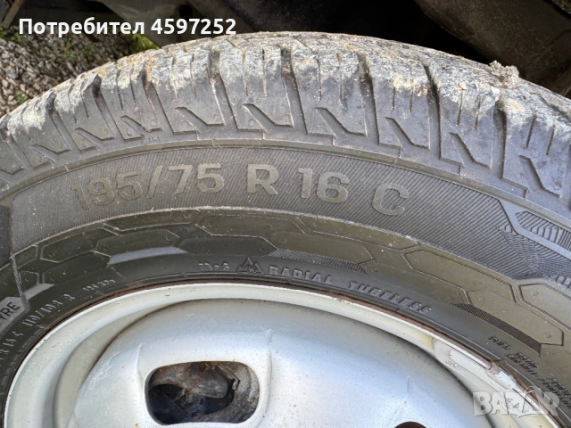 6бр.Джанти 16цола 6x170 + НОВИ ГУМИ Uniroyal 195/65/16C за бус Iveco Daily, снимка 7 - Гуми и джанти - 54290780