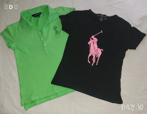 RALPH LAUREN 2бр оригинални блузки -XS-S +ADIDAS клин