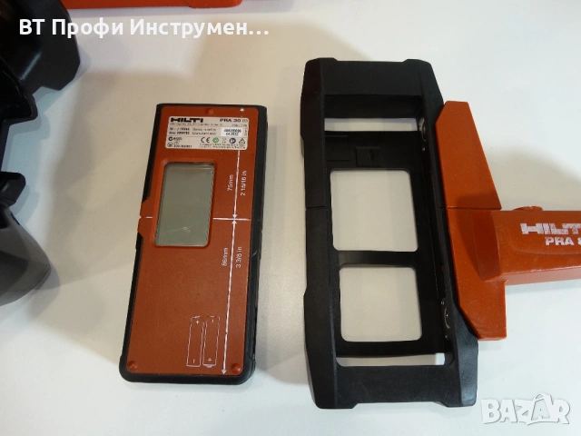 Hilti PR 30 HVS A12 - Ротационен лазерен нивелир, снимка 9 - Измервателни инструменти - 54907796