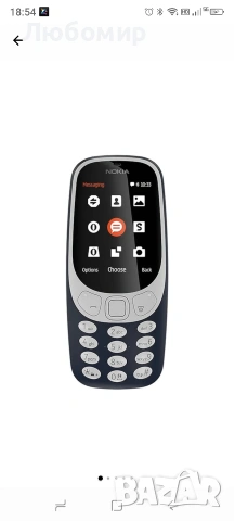 Мобилен телефон Nokia 3310, dual SIM, 2.4-инчов цветен екран, 2 MP