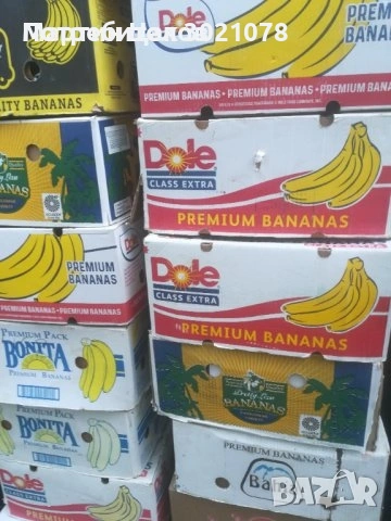 Бананови кашони. Каси амбалаж, снимка 2 - Друго търговско оборудване - 54313297
