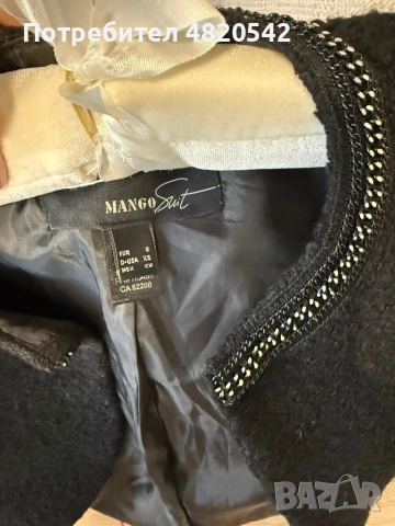 Късо сако на MANGO, снимка 4 - Сака - 54587298