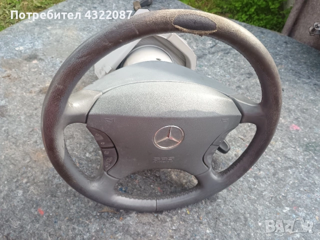  Кормилна колона Air bag / лентов кабел /лост чистачки от Мерцедес / Mercedes S-Класа 320CDI / W220 