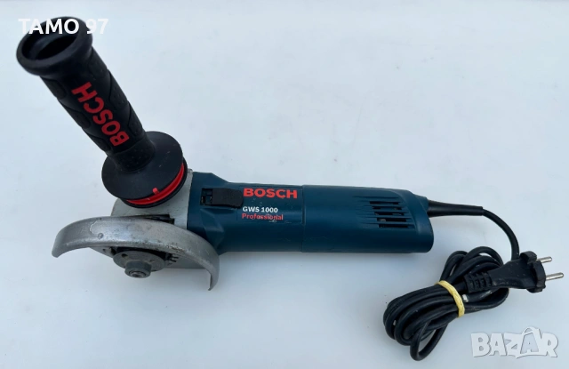 BOSCH GWS 1000 - Електрически ъглошлайф 1000W 125мм