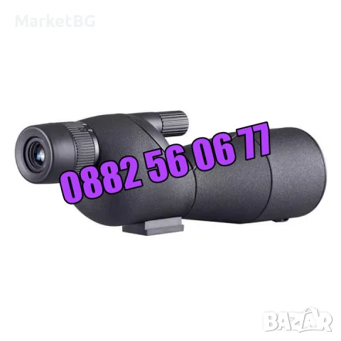 Далекоглед 25-75x60, монокъл, телескоп с трипод, стойка за телефон, снимка 7 - Екипировка - 55357568