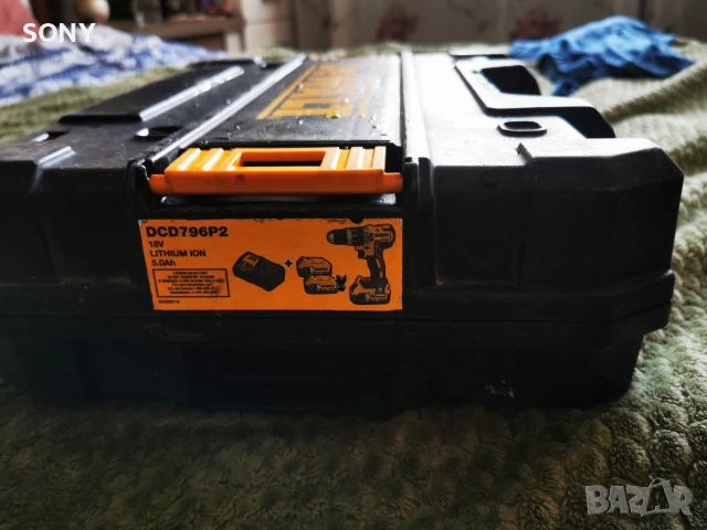 куфар за винтоверт dewalt dcd 796, снимка 2 - Винтоверти - 54930965