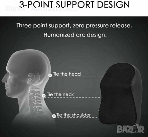 Ортопедична възглавница за кола от мемори пяна, снимка 8 - Аксесоари и консумативи - 54079572