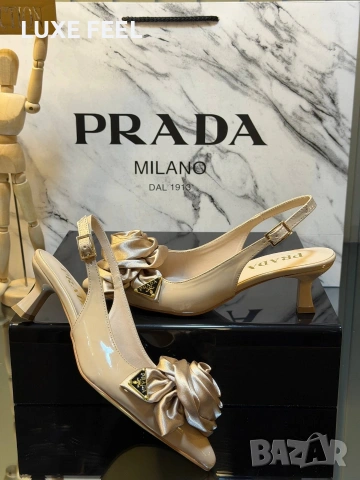 Prada ⚜️ Yves Saint Laurent⚜️ Дамски Сандали , снимка 5 - Сандали - 55075253