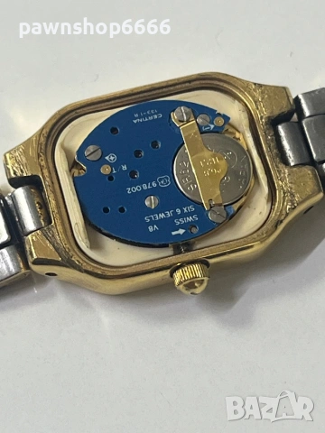 Елегантен дамски кварцов часовник CERTINA, произведен в Швейцария, снимка 5 - Дамски - 53997368