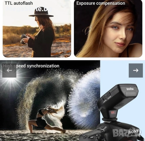 Godox XproS синхронизатор Sony, снимка 4 - Светкавици, студийно осветление - 55147982