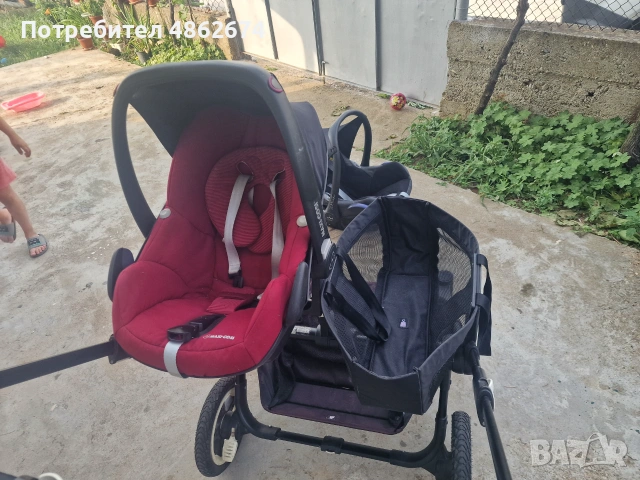Количка за близнаци или породени деца Bugaboo donkey 2, снимка 6 - Детски колички - 54983640